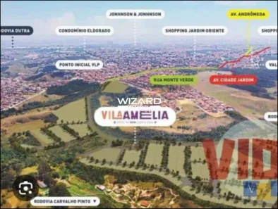 Lote/Terreno à venda, 200m² no Vila Amélia, São José dos Campos