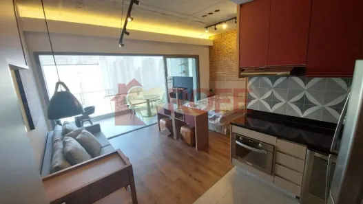 Apartamento com 1 Quarto para venda ou aluguel, 45m² no Indianópolis, São Paulo