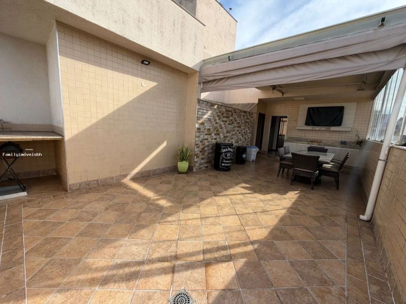 Cobertura com 4 quartos — Sagrada Família, Belo Horizonte