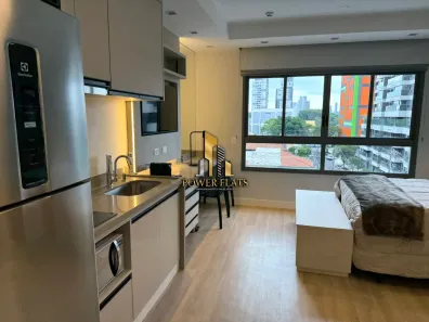 Flat com 1 Quarto para alugar, 30m² no Brooklin Paulista, São Paulo