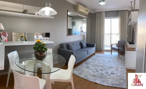 Flat com 1 Quarto para alugar, 48m² no Vila Nova Conceição, São Paulo