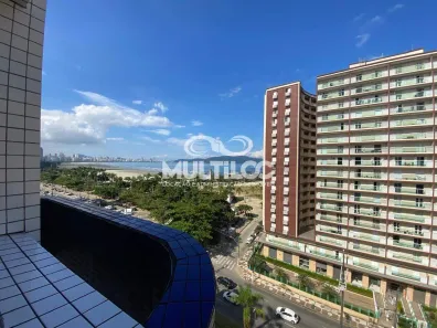 Apartamento com 2 Quartos para alugar, 74m² no José Menino, Santos
