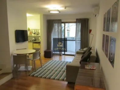 Flat com 1 Quarto para alugar, 55m² no Bela Vista, São Paulo