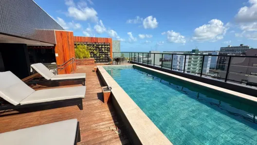 Apartamento com 2 Quartos para alugar, 58m² no Cabo Branco, João Pessoa