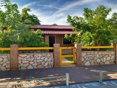 Casa com 2 Quartos para alugar, 200m² no Guarajuba (Monte Gordo), Camaçari