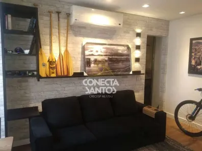 Apartamento com 1 Quarto para alugar, 44m² no Itararé, São Vicente