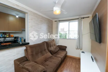 Apartamento com 2 Quartos para alugar, 48m² no Parque São Vicente, Mauá