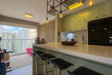 Apartamento com 1 Quarto à venda, 35m² no Santo Amaro, São Paulo