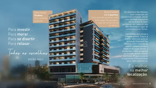 Apartamento com 2 Quartos para alugar, 52m² no São Mateus, Juiz de Fora