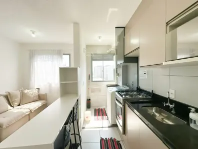 Apartamento com 1 Quarto para alugar, 30m² no Várzea da Barra Funda, São Paulo