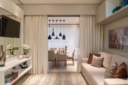 Apartamento com 1 Quarto para alugar, 62m² no Itaim Bibi, São Paulo