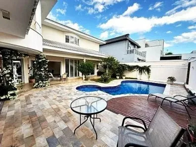 Casa de Condomínio com 3 Quartos para venda ou aluguel, 412m² no Parque Ibiti Reserva, Sorocaba