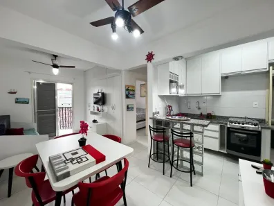 Apartamento com 1 Quarto à venda, 46m² no Acaraú, Ubatuba