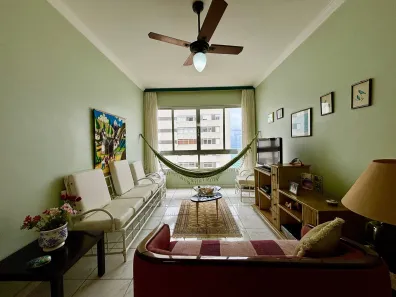 Apartamento com 3 Quartos para alugar, 85m² no Pitangueiras, Guarujá