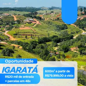 Lote/Terreno à venda, 600m² no Centro, Igaratá