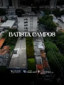 Prédio Comercial com 4 Quartos para venda ou aluguel, 184m² no Batista Campos, Belém