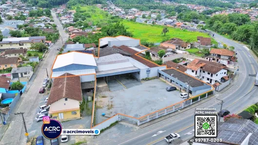 Galpão/Depósito/Armazém para alugar, 3300m² no Velha Central, Blumenau