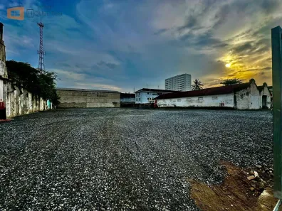 Lote/Terreno para alugar, 4000m² no Vila Mathias, Santos