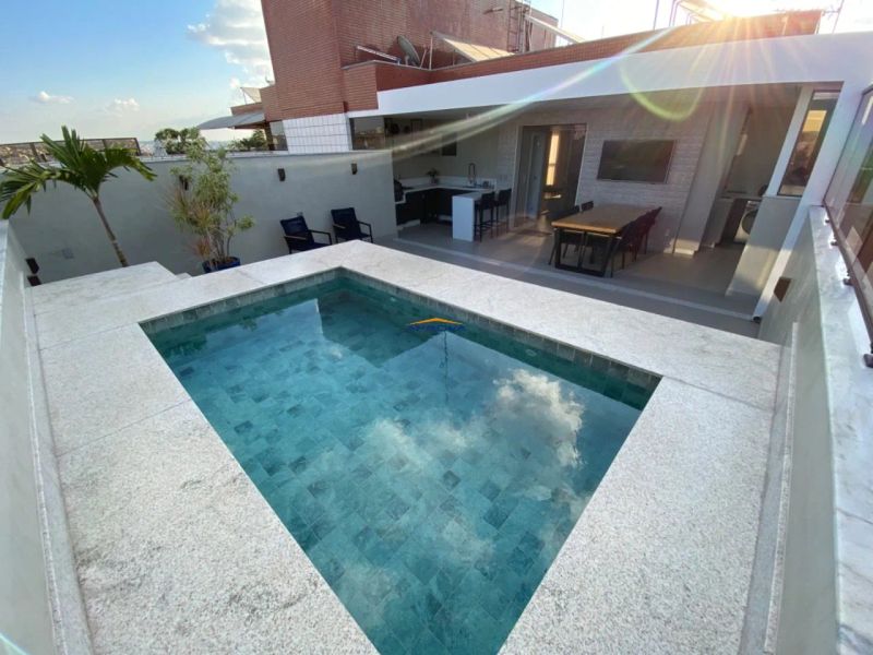 Cobertura com 4 quartos — Castelo, Belo Horizonte