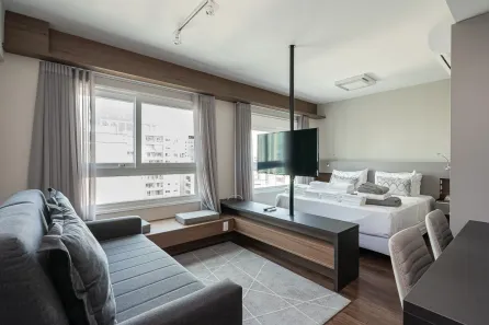 Apartamento com 1 Quarto para alugar, 34m² no Moinhos de Vento, Porto Alegre