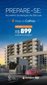 Apartamento com 2 Quartos à venda, 55m² no Alto do Calhau, São Luís