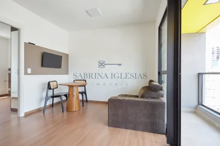 Apartamento com 1 Quarto para alugar, 24m² no Bigorrilho, Curitiba