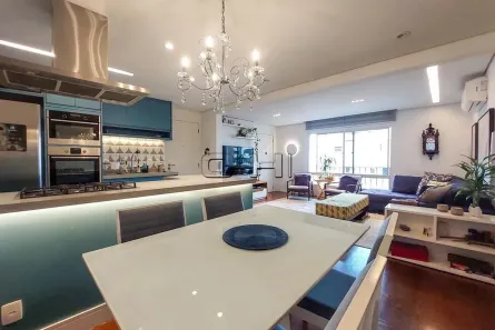 Apartamento com 3 Quartos para alugar, 100m² no Brooklin Paulista, São Paulo