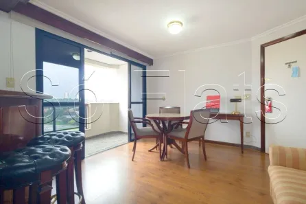Flat com 1 Quarto para alugar, 40m² no Higienópolis, São Paulo