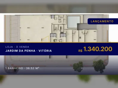 Ponto Comercial à venda, 36m² no Jardim da Penha, Vitória