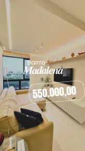 Apartamento com 2 Quartos à venda, 50m² no Madalena, Recife