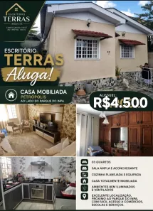 Casa com 3 Quartos para alugar, 150m² no Petrópolis, Manaus