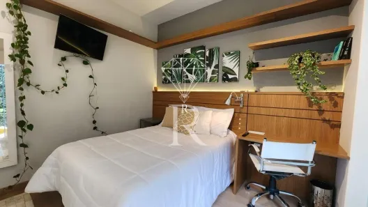 Apartamento com 1 Quarto para alugar, 17m² no Centro, Florianópolis