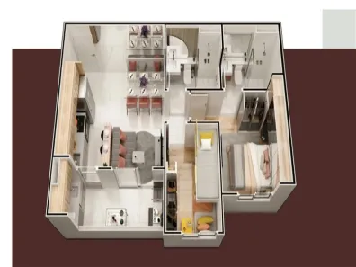 Apartamento com 2 Quartos à venda, 46m² no Mooca, São Paulo