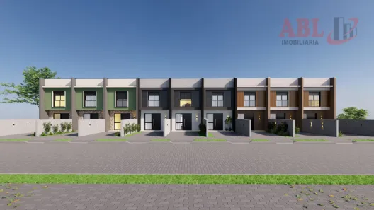 Sobrado com 2 Quartos à venda, 63m² no Dom Feliciano, Gravataí