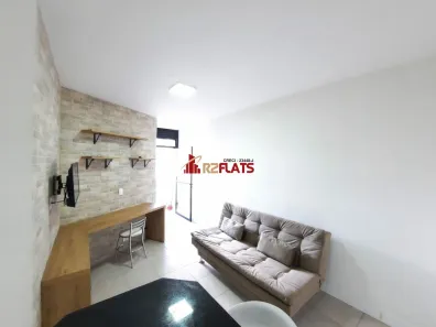 Flat com 1 Quarto para alugar, 33m² no Indianópolis, São Paulo