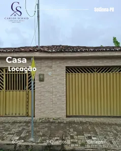Casa com 3 Quartos para alugar, 65m² no Centro, Solânea