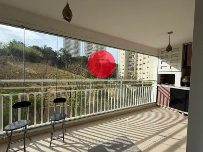 Apartamento com 3 Quartos para alugar, 105m² no Jardim Tupanci, Barueri