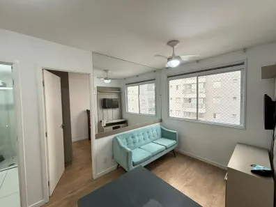 Apartamento com 2 Quartos para alugar, 35m² no Barra Funda, São Paulo