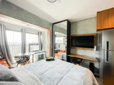 Apartamento com 1 Quarto para venda ou aluguel, 20m² no Vila Mariana, São Paulo