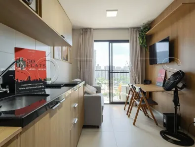 Flat com 1 Quarto para alugar, 27m² no Pinheiros, São Paulo