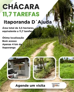 Fazenda/Sítio à venda, 35392m² no Centro, Itaporanga D'Ajuda