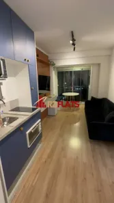 Apartamento com 1 Quarto para alugar, 28m² no Indianópolis, São Paulo