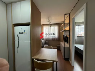 Apartamento com 1 Quarto para alugar, 26m² no Centro, Curitiba