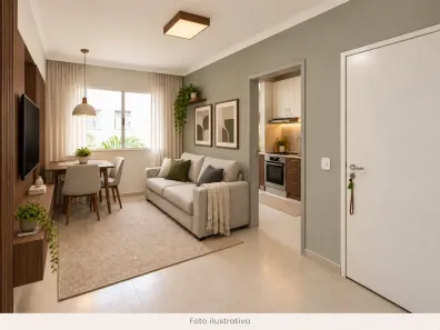 Apartamento com 2 Quartos à venda, 48m² no Jardim Santa Cecília, Sorocaba