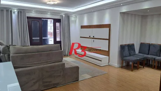 Apartamento com 3 Quartos à venda, 184m² no Gonzaga, Santos