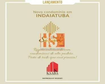 Lote/Terreno à venda, 264m² no Colinas do Mosteiro de Itaici, Indaiatuba