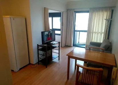 Flat com 1 Quarto para alugar, 36m² no Jardim Paulistano, São Paulo