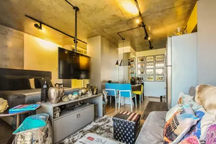 Kitnet com 1 Quarto à venda, 35m² no Santo Amaro, São Paulo