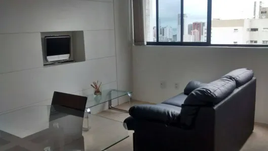Apartamento com 1 Quarto para alugar, 32m² no Boa Viagem, Recife