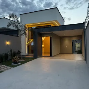 Casa com 3 Quartos à venda, 163m² no Jardim Todos os Santos, Senador Canedo